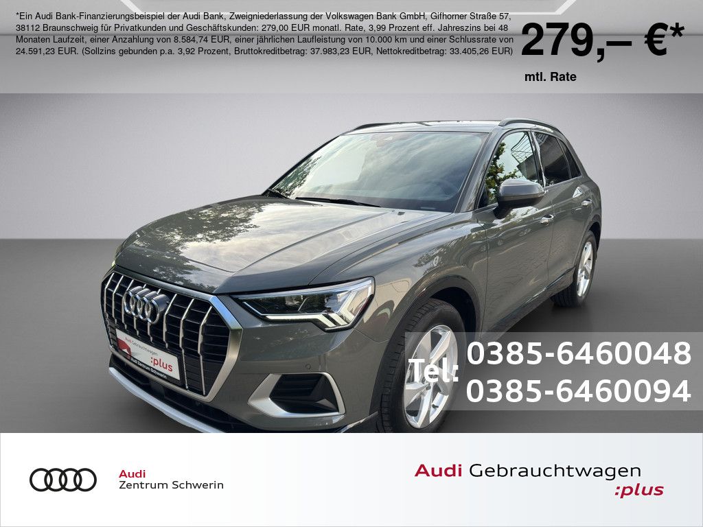 Q3 35 1.5 TFSI advanced S-tronic SHZ AHK ACC LED