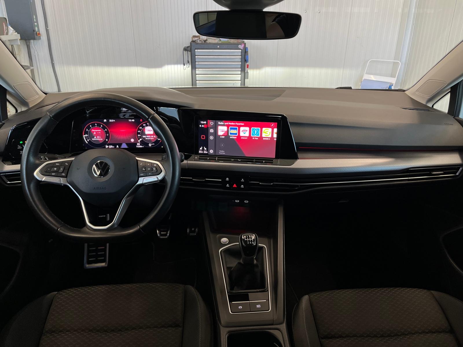 Volkswagen Golf VIII ACTIVE 1.5 TSI Standhg. HUD Navi LED-P, миниатюра 15