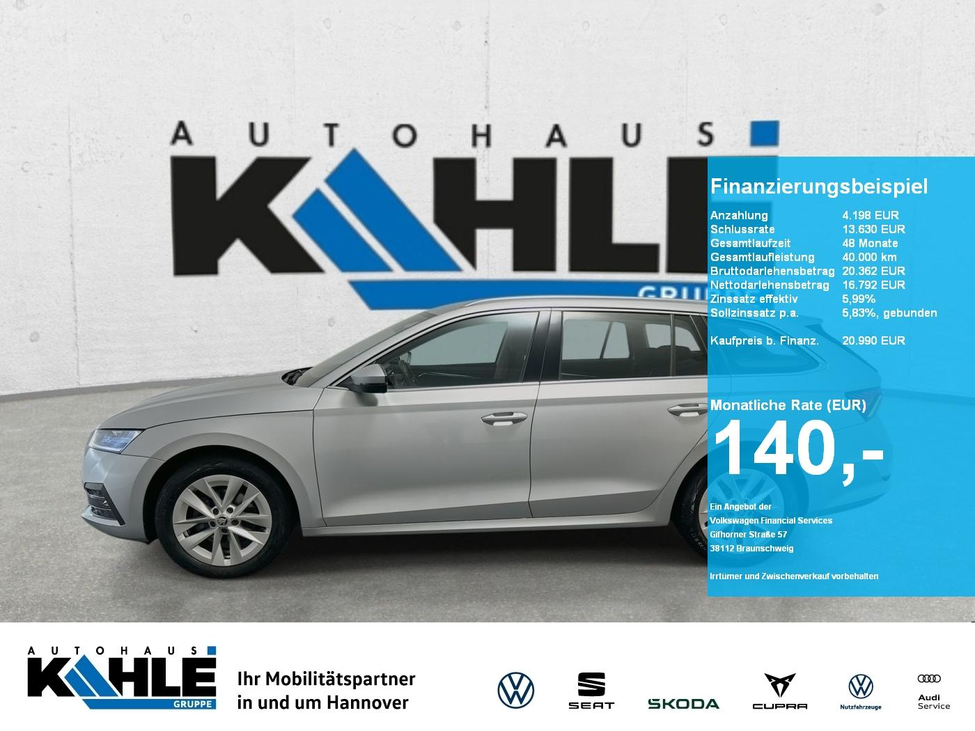 Skoda Octavia Combi 2.0 TDI DSG Style