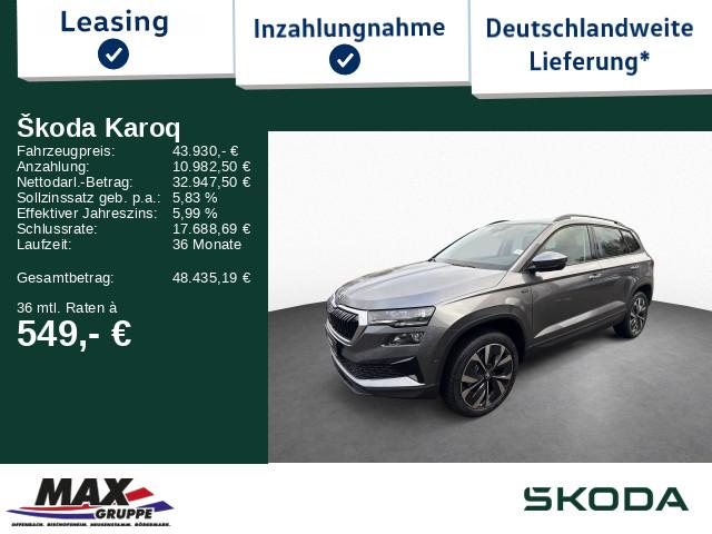 Skoda Karoq Tour 1.5 TSI 110kW 360°+PANO+AHK+NAVI+LED