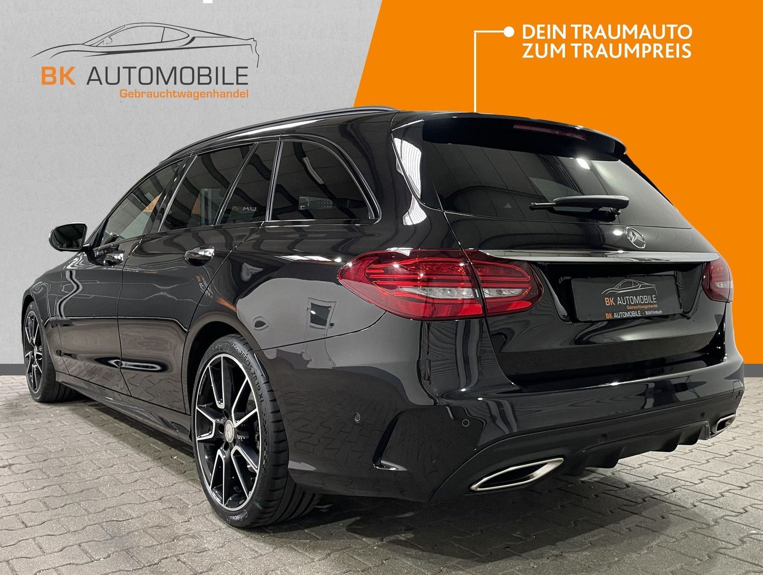 Fahrzeugabbildung Mercedes-Benz C 300 T AMG Night#LED#Mbux#360°#M-Beam#Burmester