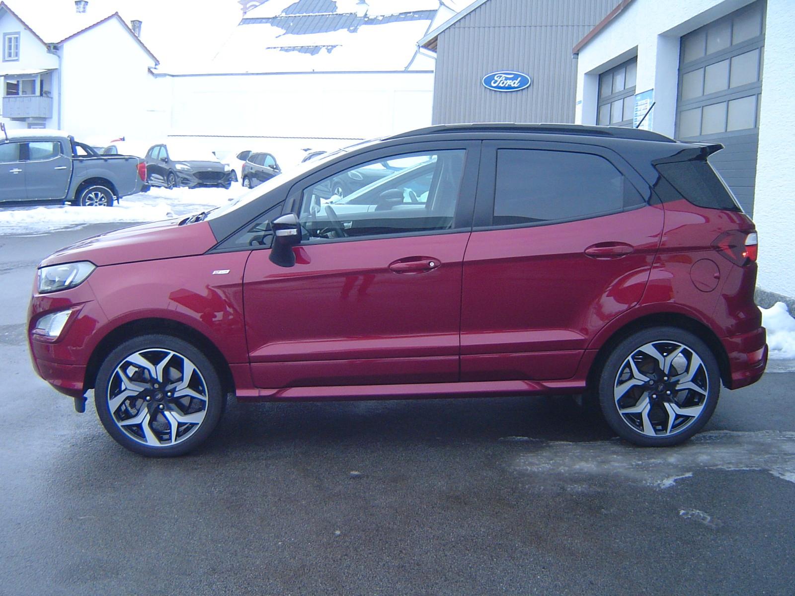 Ford EcoSport ST-Line, Styling-Paket 19"Alu, +WKR