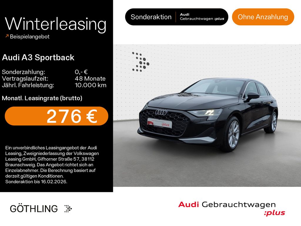 A3 Sportback 35 TDI Advanced S tro*LED*Virtual*N