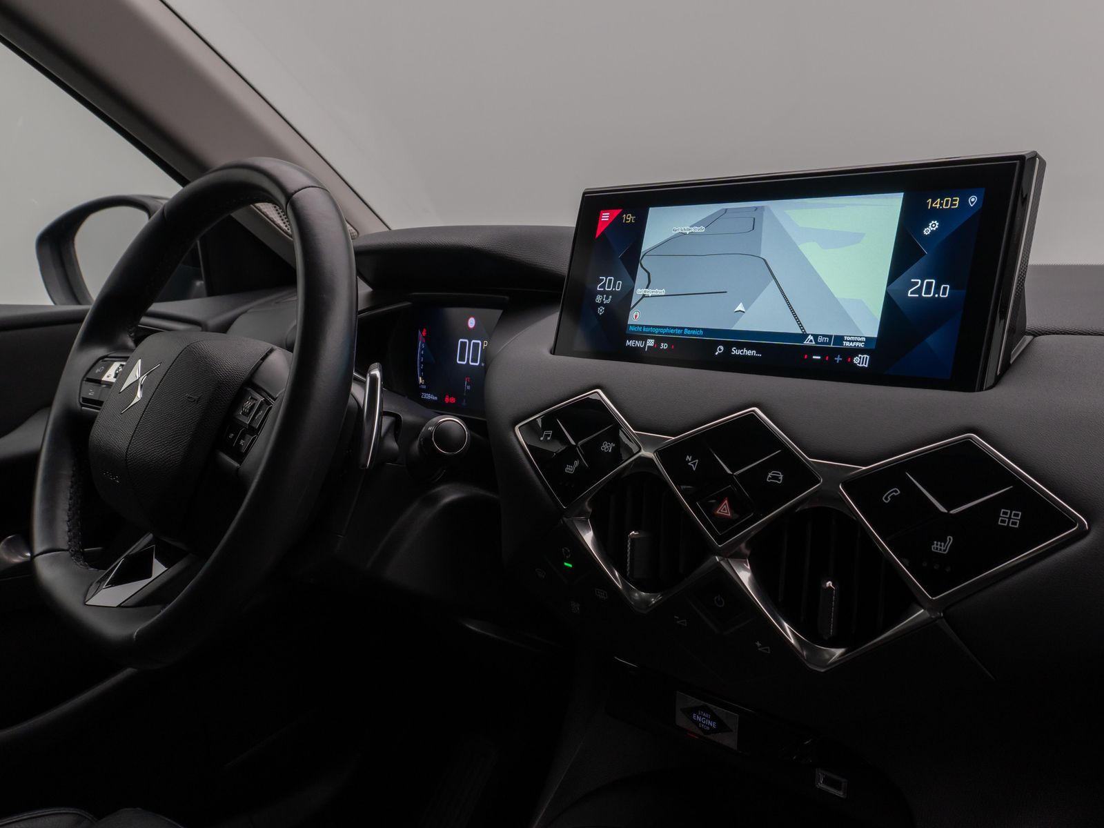 Fahrzeugabbildung DS Automobiles DS3 Crossback Faubourg Kamera Navi Sitzhzg