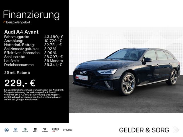 Audi A4 Avant 40 TDI qu. S line LED*RFK*Sound*Virtual