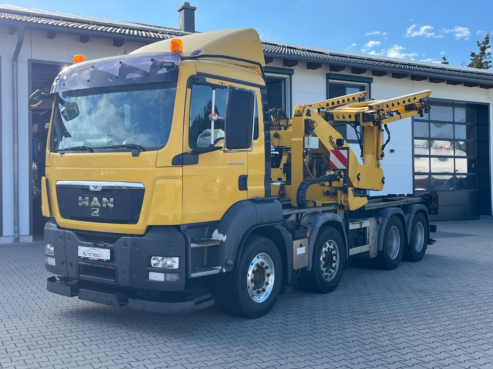 MAN TGS 35.480 8x4 Trautwein Garagenversetzer Euro 5