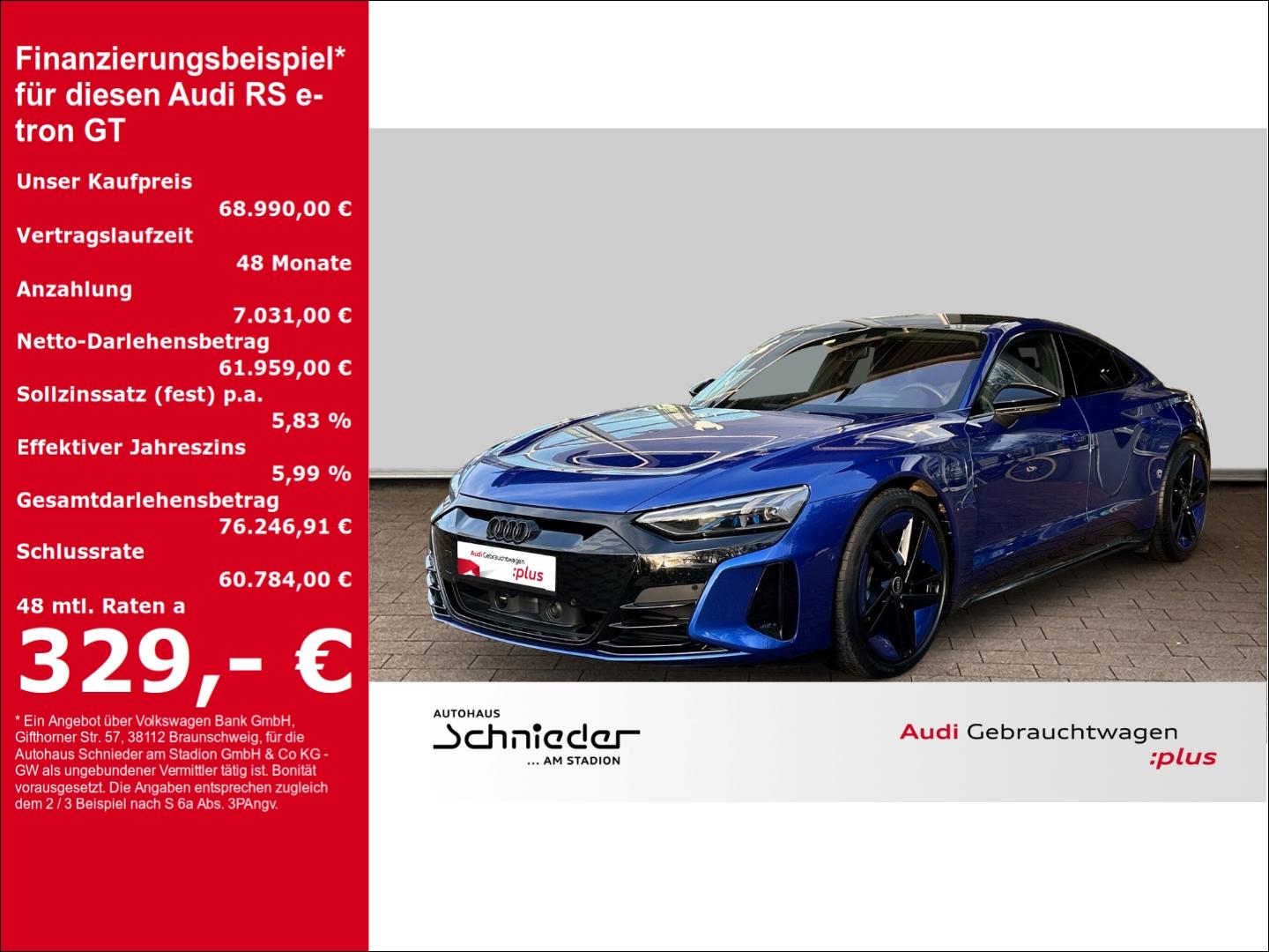 Audi RS e-tron GT HUD+NAVI+LEDER+MEMORY-SITZE+360*KAM