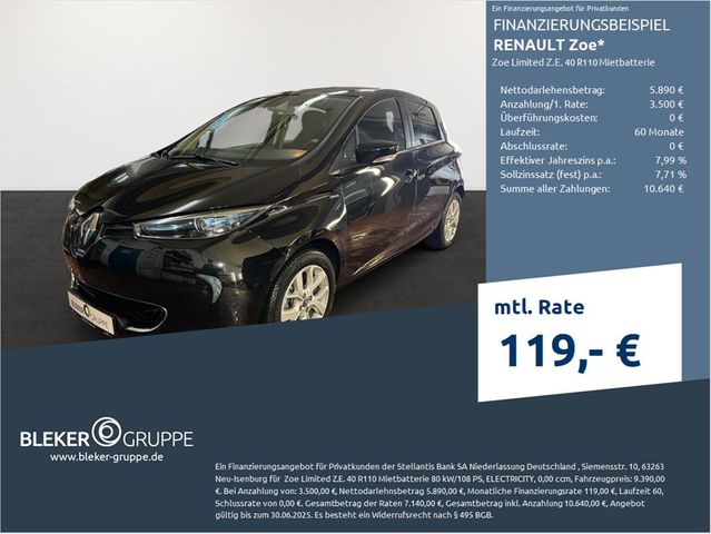 Renault ZOE Limited Z.E. 40 R110 Mietbatterie