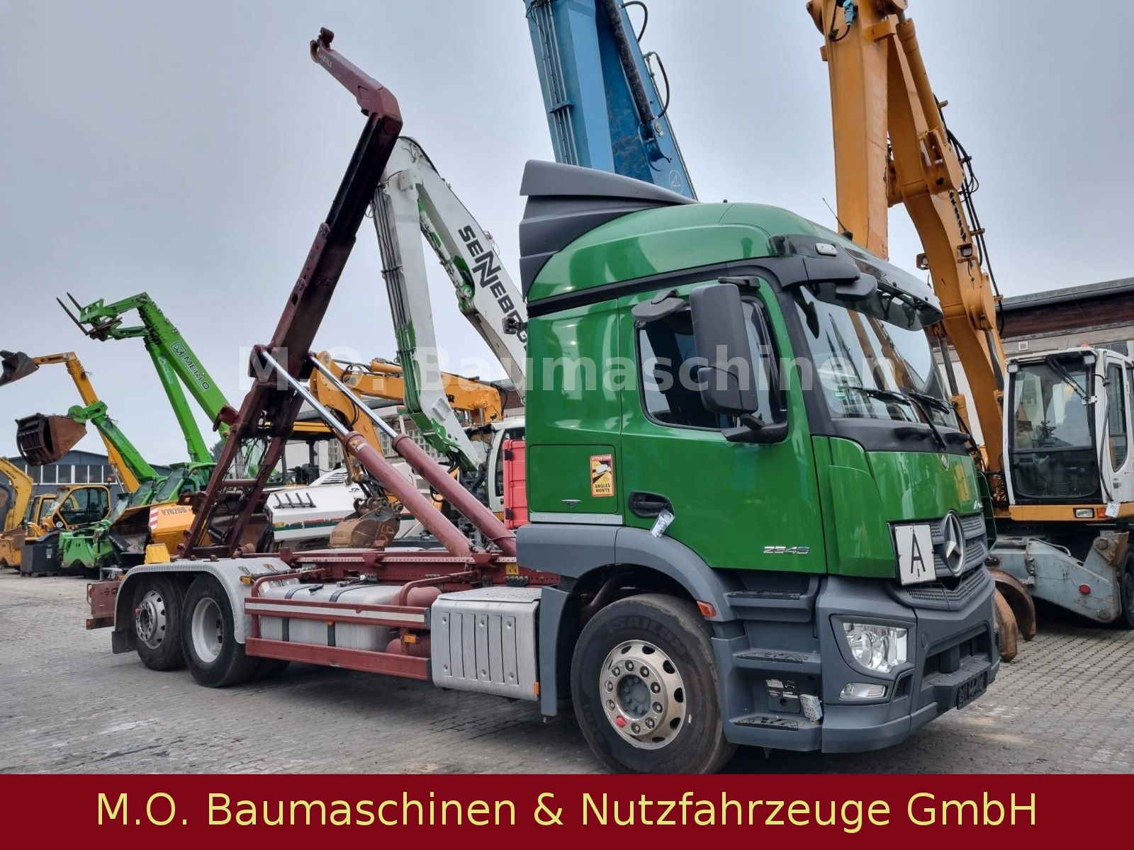 Fahrzeugabbildung Mercedes-Benz Antos 2546 / Euro 6 / 6x2 / Meiler Abroller /