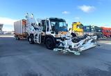 Unimog U400 Mulag Böschungsmäher - Unimog Kehrmaschine