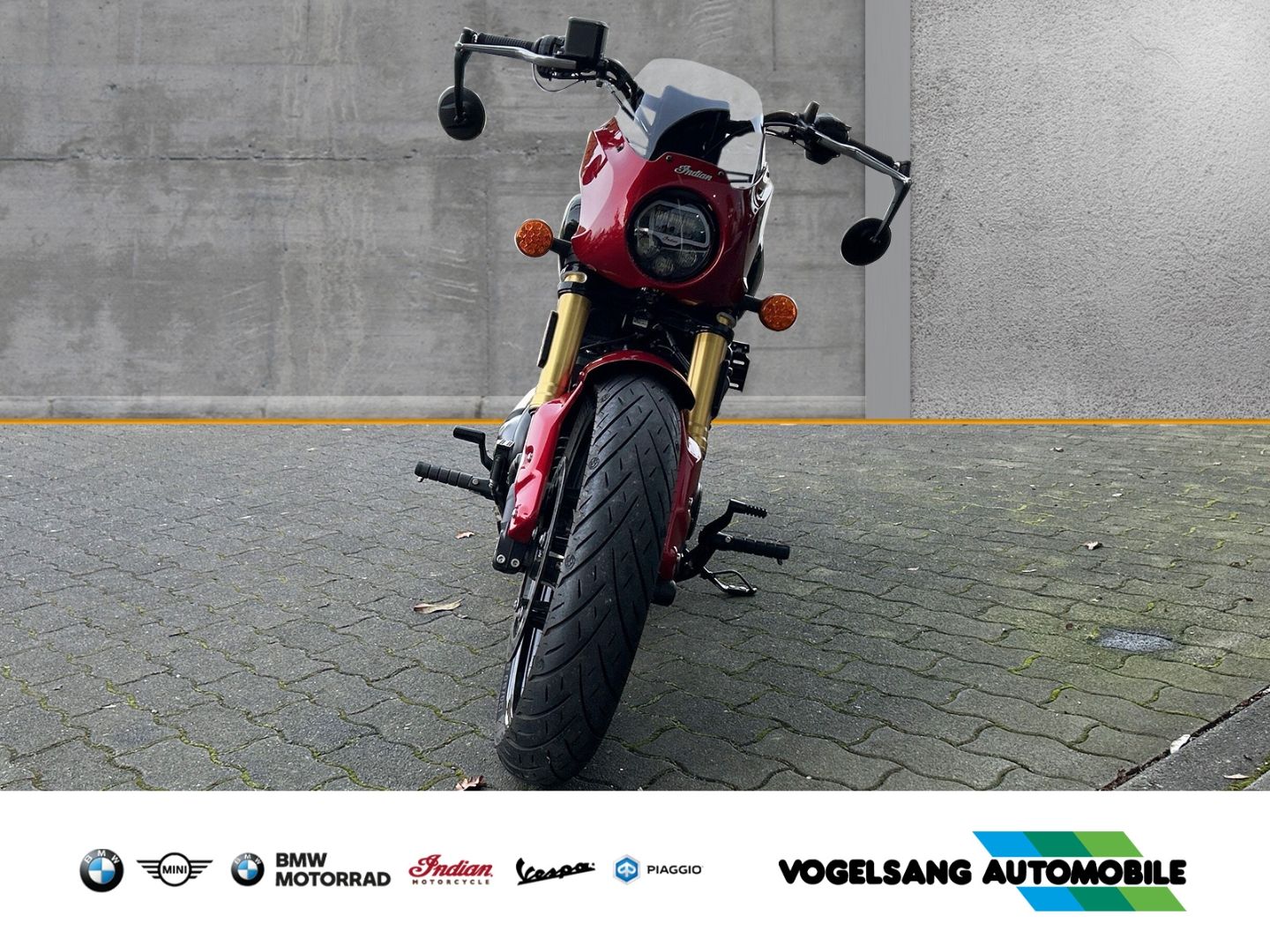 Fahrzeugabbildung Indian 101 Scout heizbare Griffe, Navigation, Piggyback