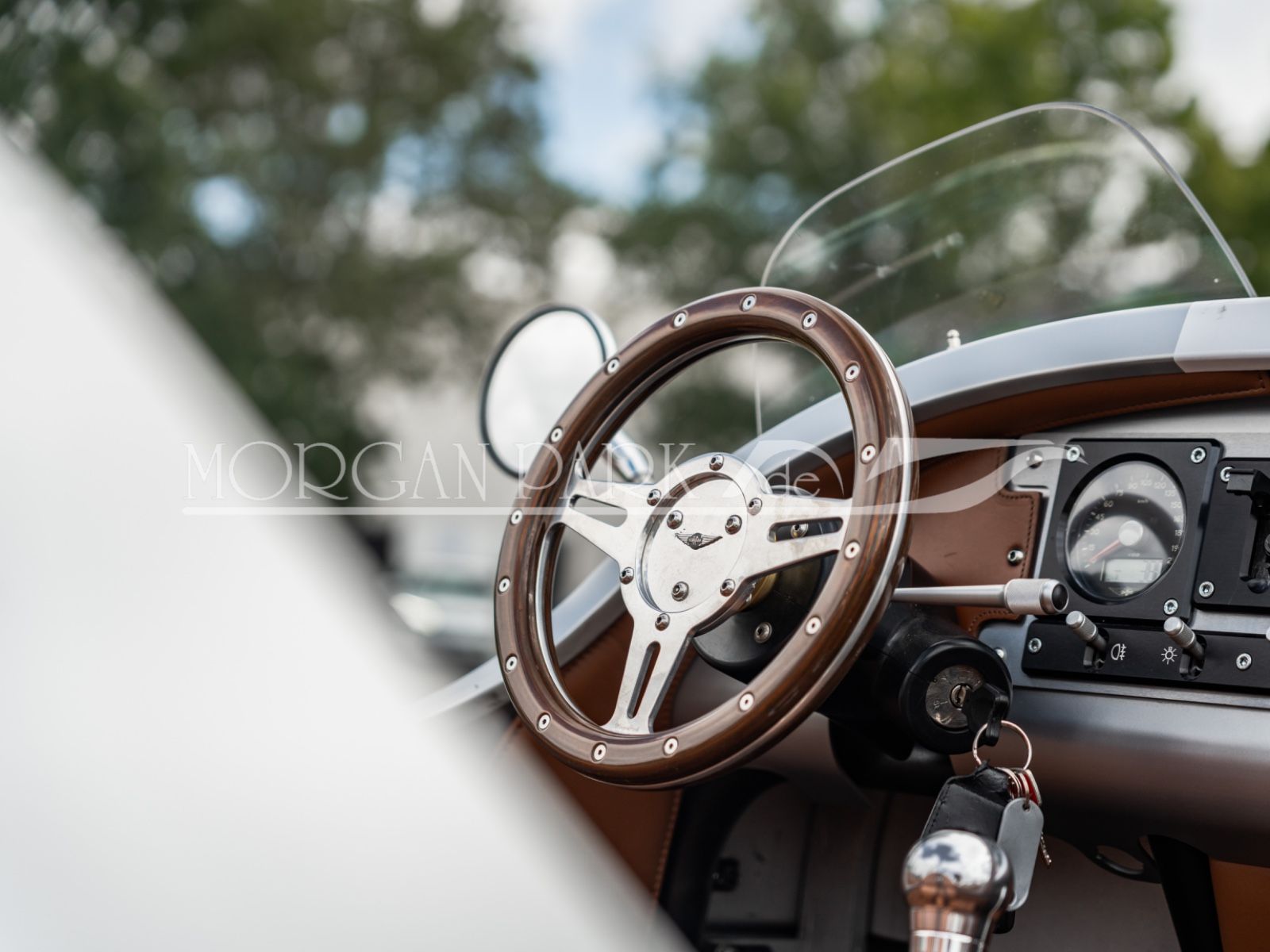 Fahrzeugabbildung Morgan 3-Wheeler *matt silber*