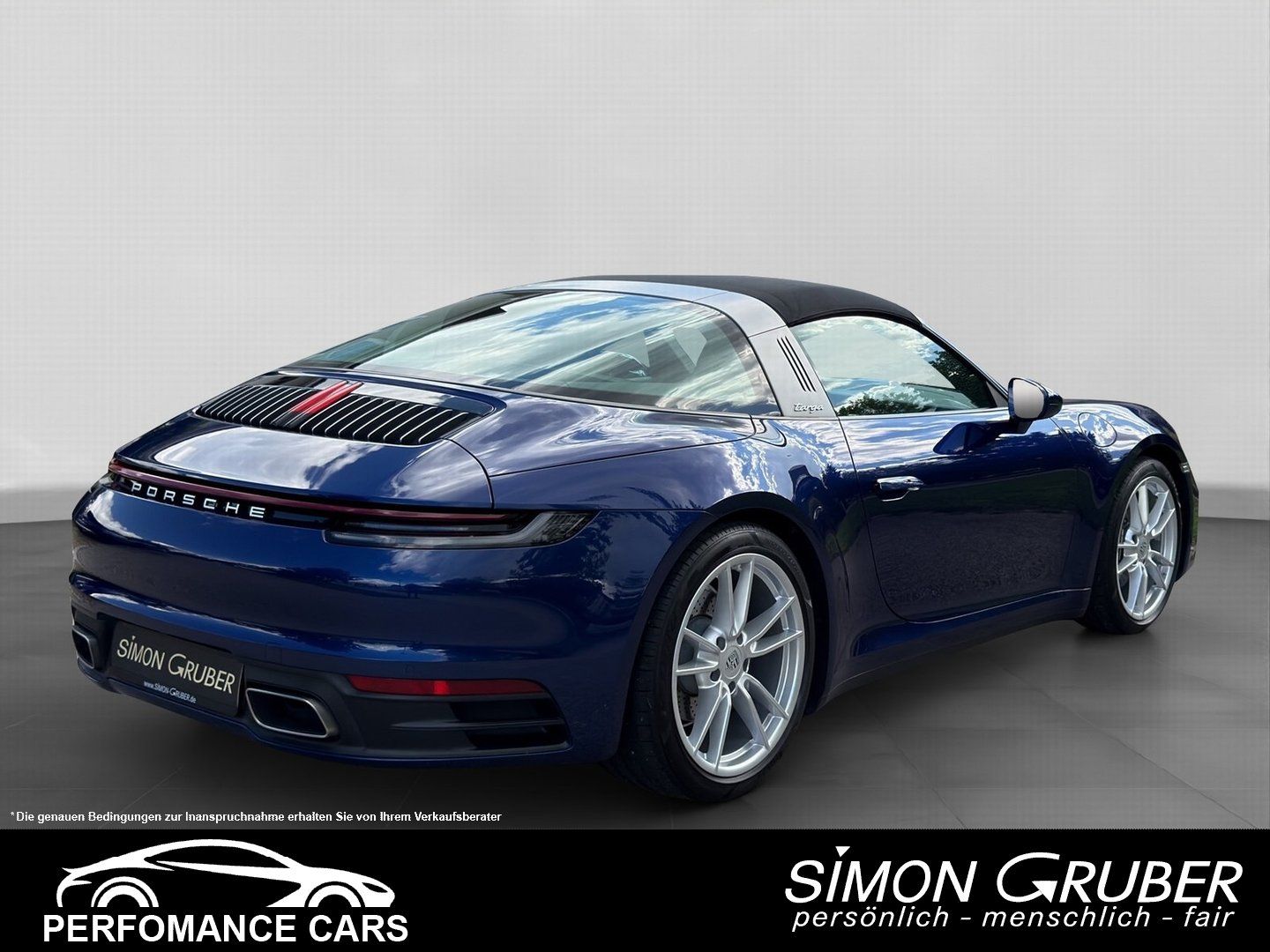 Fahrzeugabbildung Porsche 911 Carrera 3.0 Targa 4 Enzianblaumet 1.Hand TOP