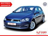 Volkswagen Golf VII 1.4 TSI Lounge Navi AAC PDC SHZ Temp - mit Benzin-Antrieb: Blau, Allwetterreifen