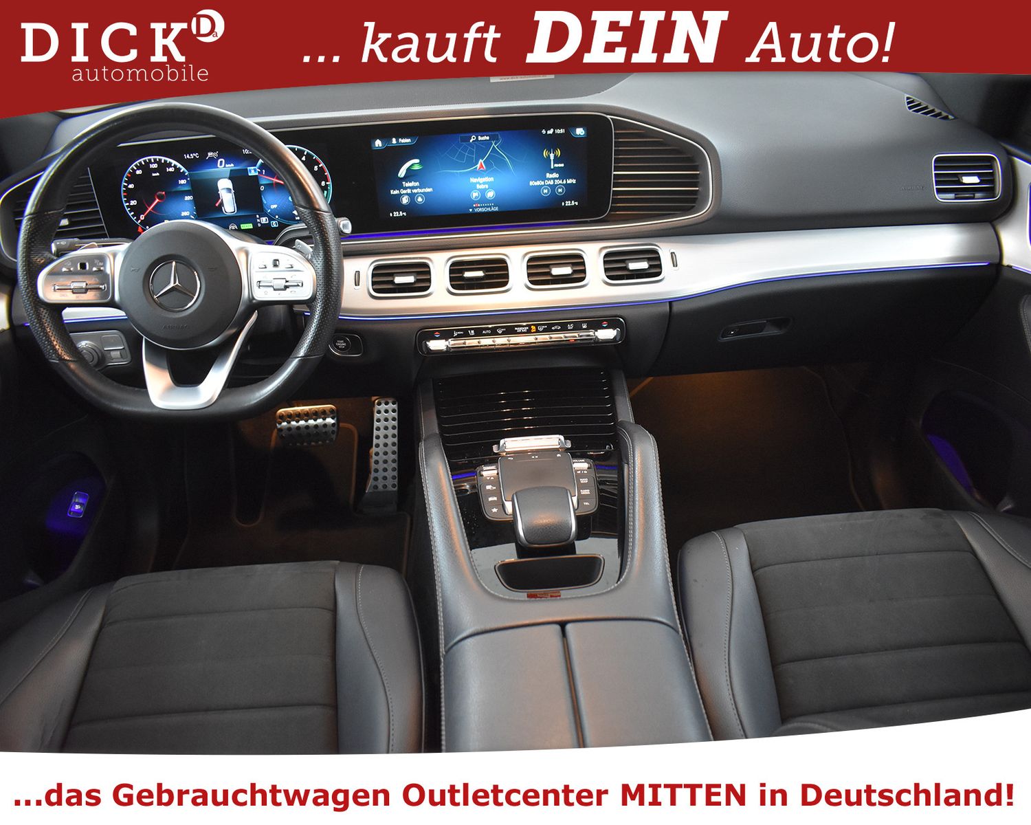 Fahrzeugabbildung Mercedes-Benz GLE350de 2X AMG Line NIGHT+PANO+STDHZ+360+ACC+21