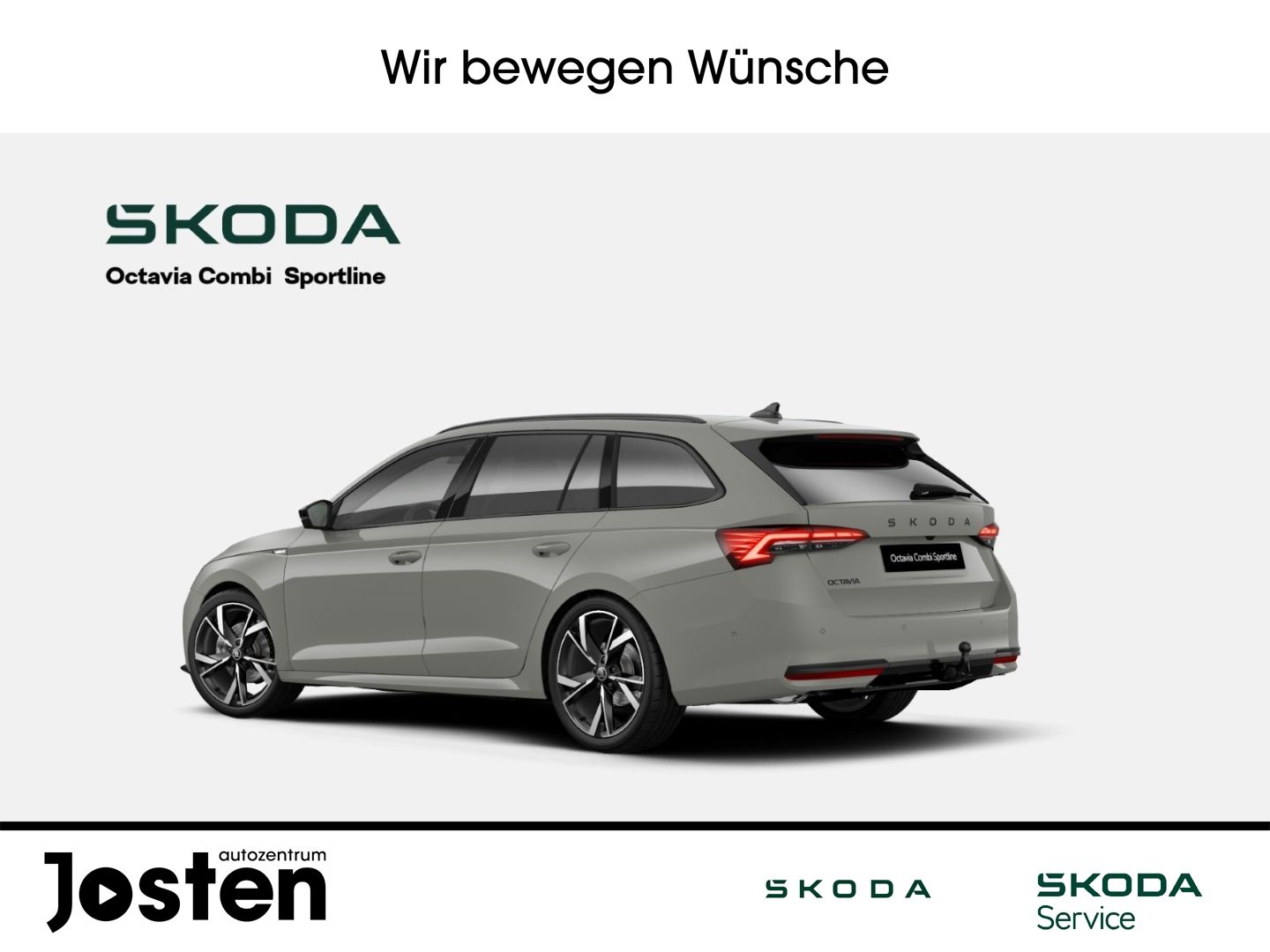 Skoda Octavia Combi Sportline 2.0TDI AHK Infotain+&Fah imagem 2