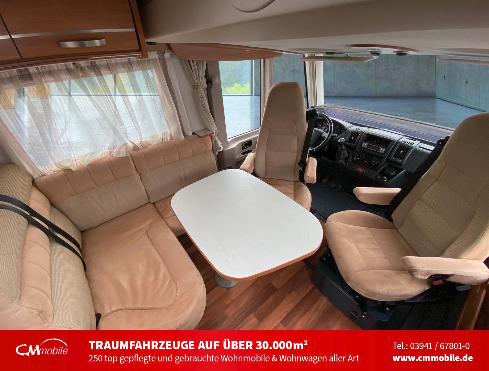 HYMER / ERIBA / HYMERCAR Exsis I 578 - Hub & Einzelbetten - Garage