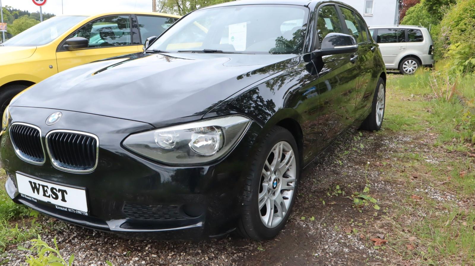 BMW 114i Limousine 5 türig Klima **133Tkm.**
