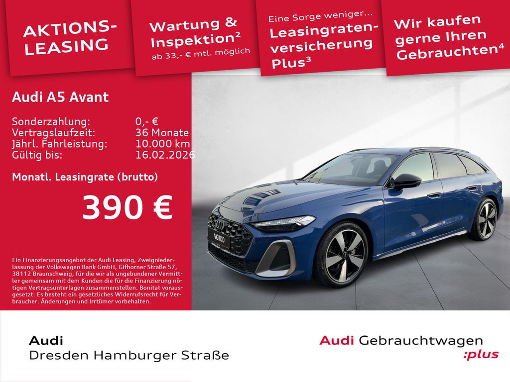 A5 Avant edition one TFSI S tronic S-Line AHZV