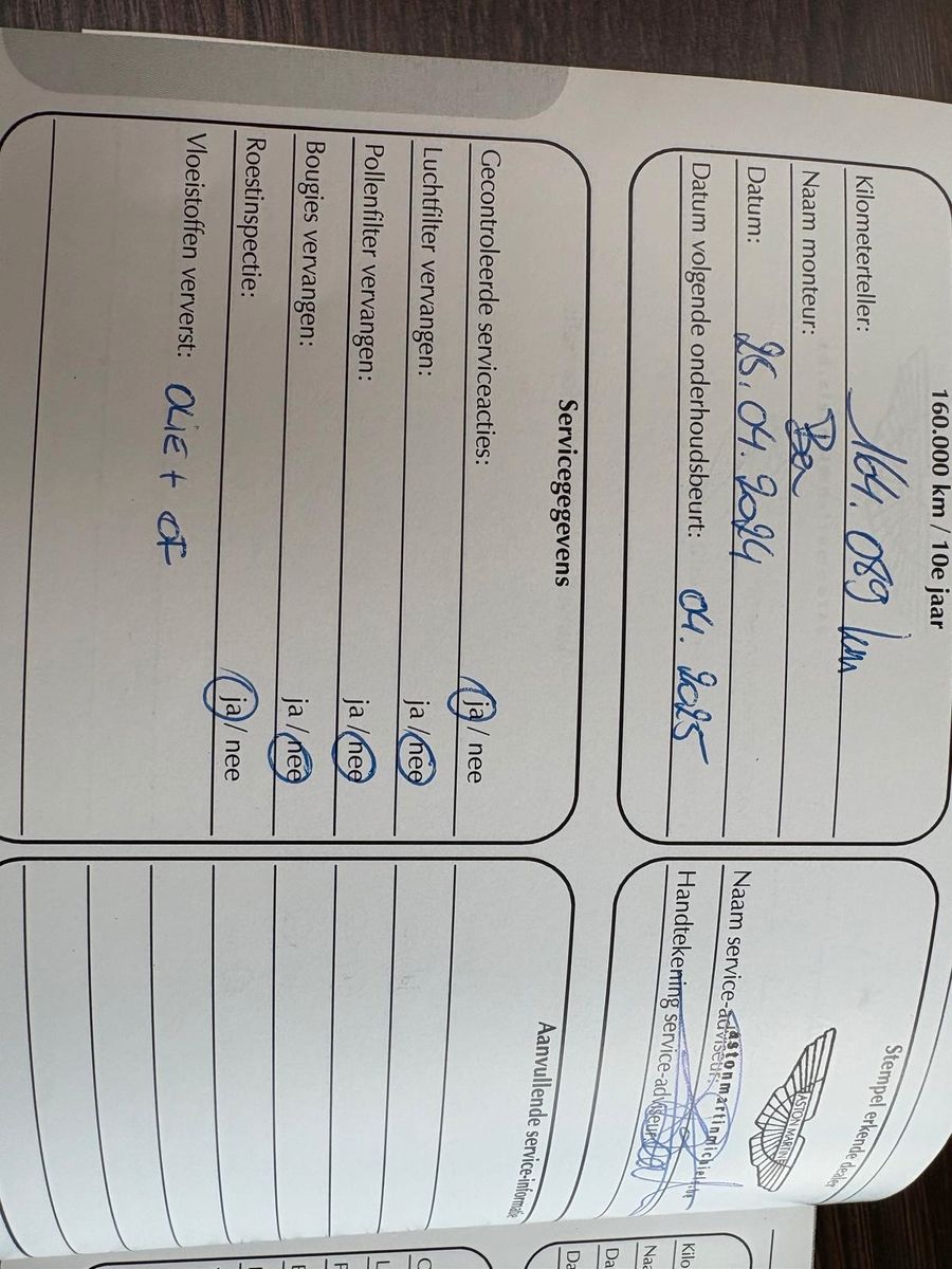 Fahrzeugabbildung Aston Martin V8 Vantage 4.0 V8 voll sehr gepflegt