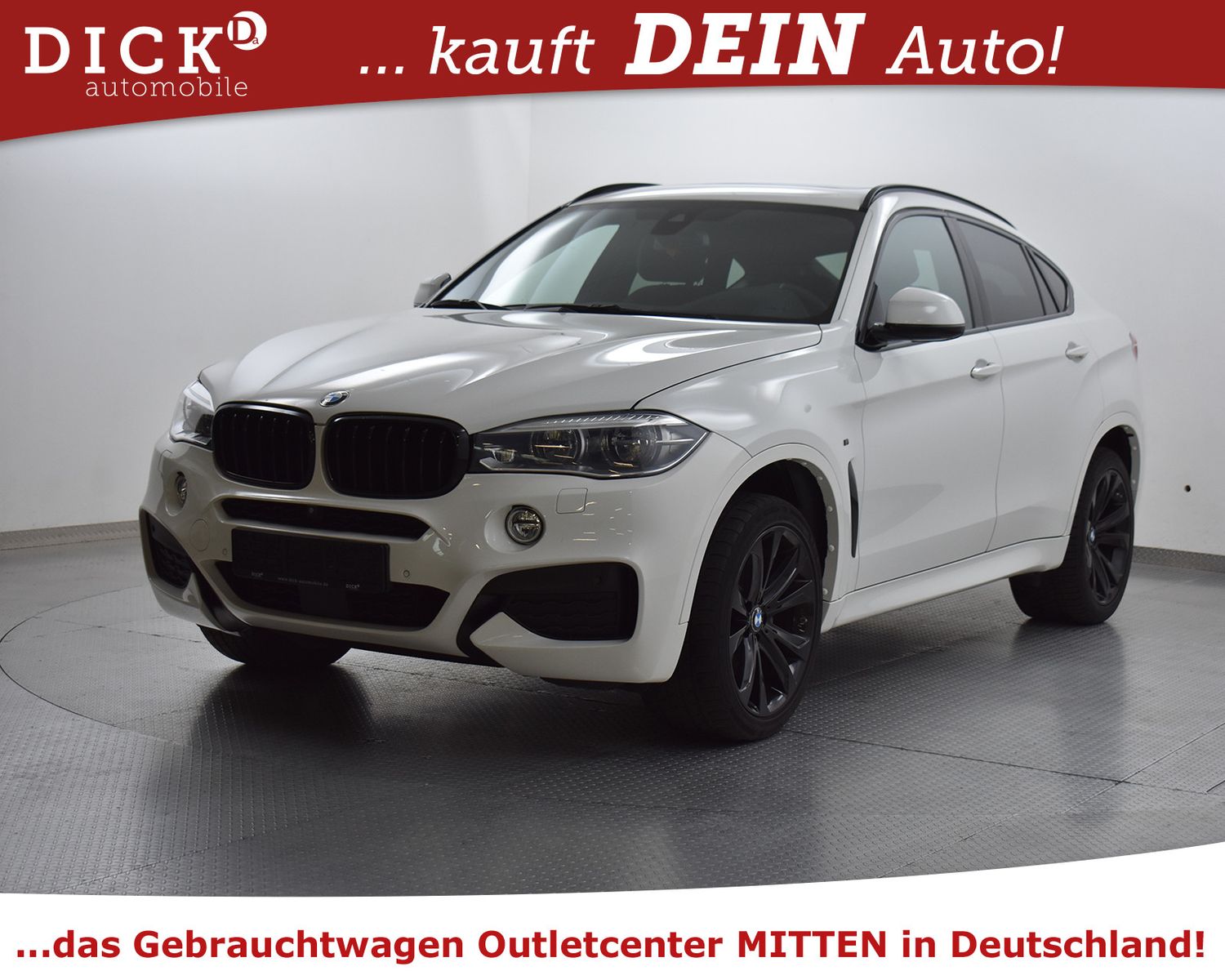 BMW X6 40d Sport Aut M PAKET+PANO+STDHZ+MEMO+360+B&O - Image 4