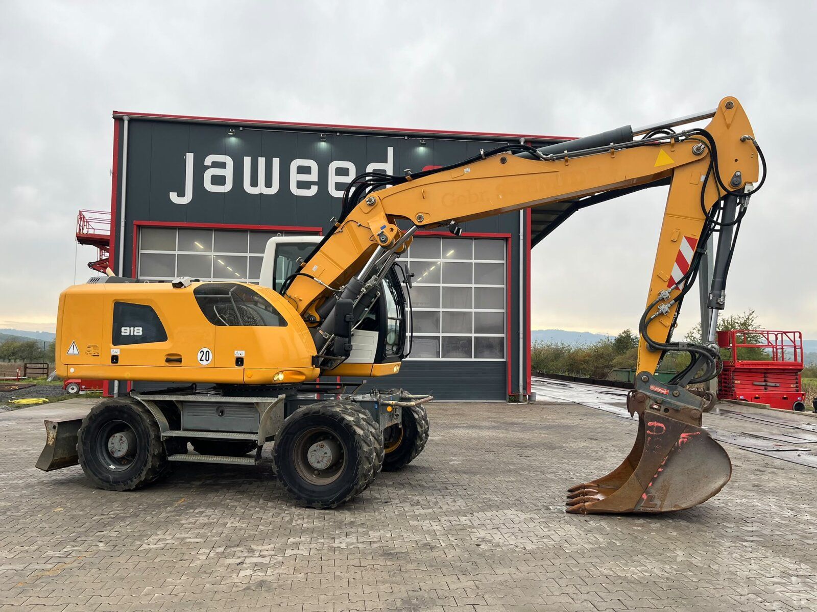 Fahrzeugabbildung Liebherr A 918 Litronic Mobilbagger Klima