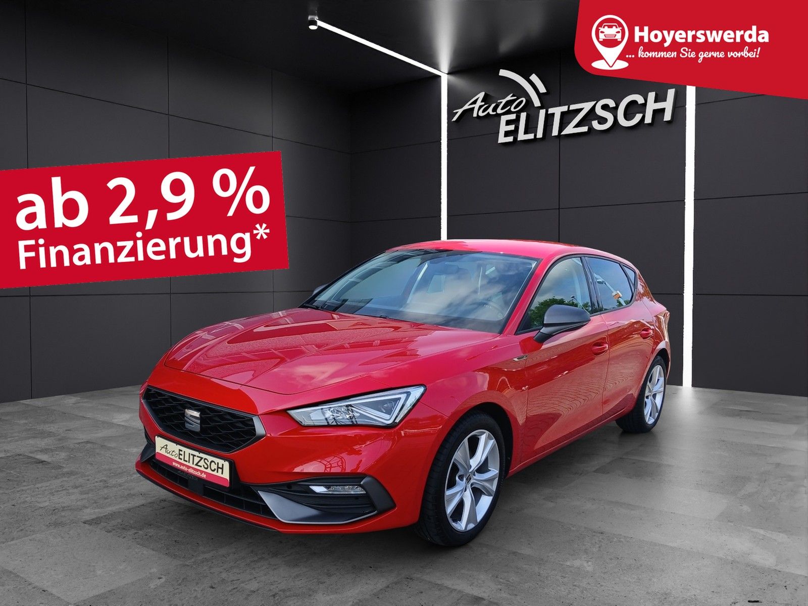 Fahrzeugabbildung SEAT Leon TSI FR-Line LED NAVI SHZ AHK RFK GRA