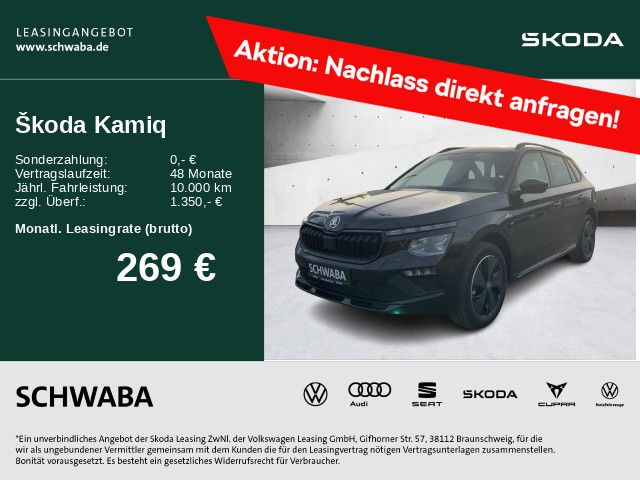 Skoda Kamiq Monte Carlo 1,0 TSI DSG *LED*AHK*ACC*R-KAM