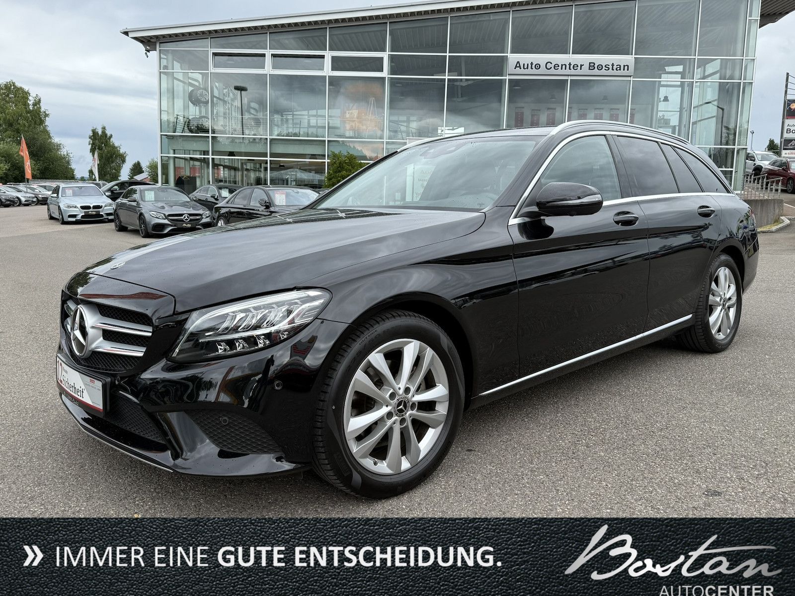 MERCEDES-BENZ C 180 AVANTGARDE/BURMESTER/KAMERA/HEAD UP/LEDER