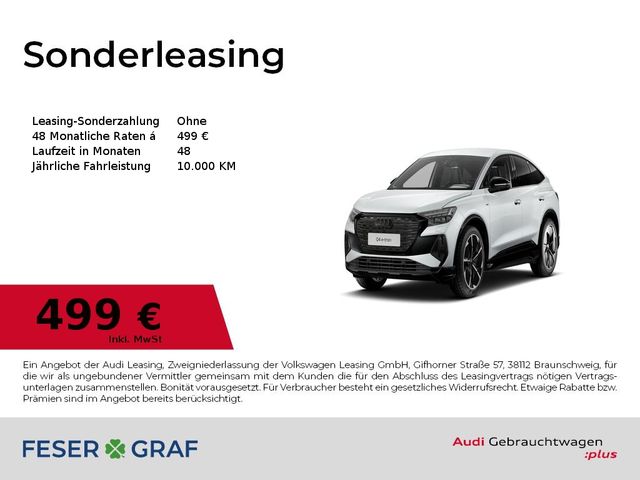 Audi Q4 Sportback 45 e-tron 2x S line Matrix RüKa Opt