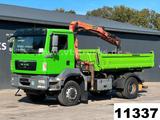 MAN TGM 18.340 4x2 Meiller DSK + Palfinger-Ladekran - MAN Diesel Pritsche Tgm 18 340