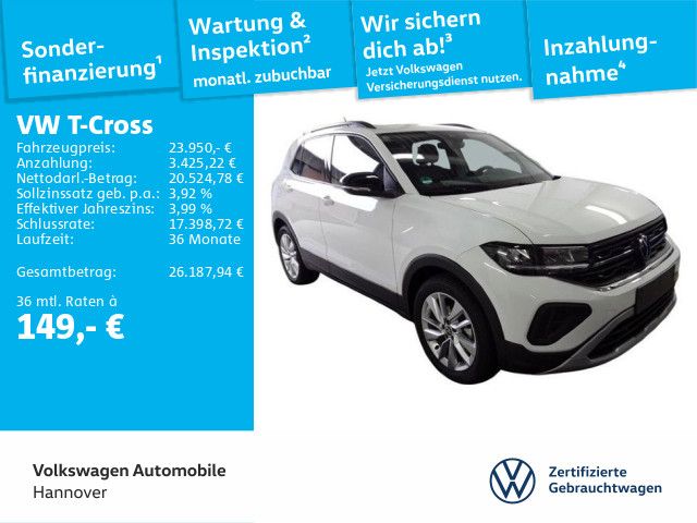 Volkswagen T-Cross 1.0 TSI DSG Goal Navi Kamera ACC LED Dig