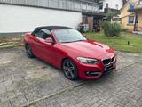 BMW 220d Cabrio -Sport Line Automatik - rote BMW 220
