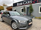 Audi A3 Sportback 2.0 TDI/66TKM/I.HD/NAVI/SDACH/XENON - mit Diesel-Antrieb: Grau, Teilleder, Panorama-Dach, Limousine