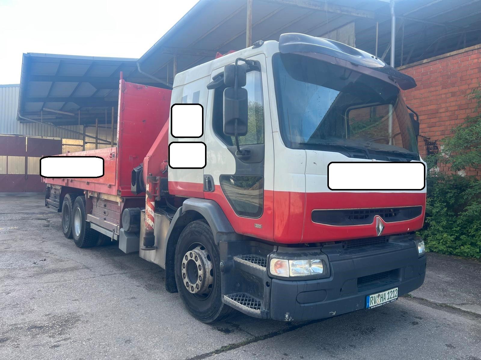 Renault HEBEBUEHNE FASSI KRAN F190