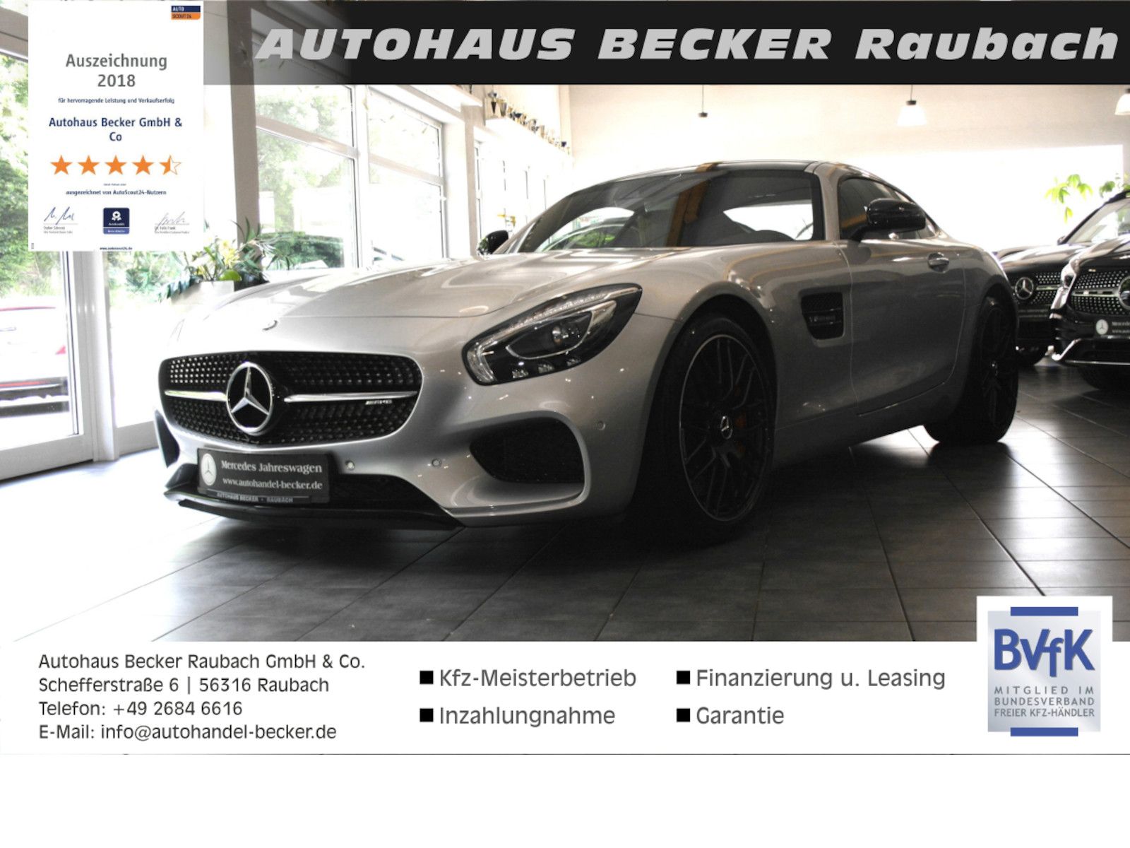 Fahrzeugabbildung Mercedes-Benz AMG GT S V8 *Night*Panoramadach*Burmester*Memory