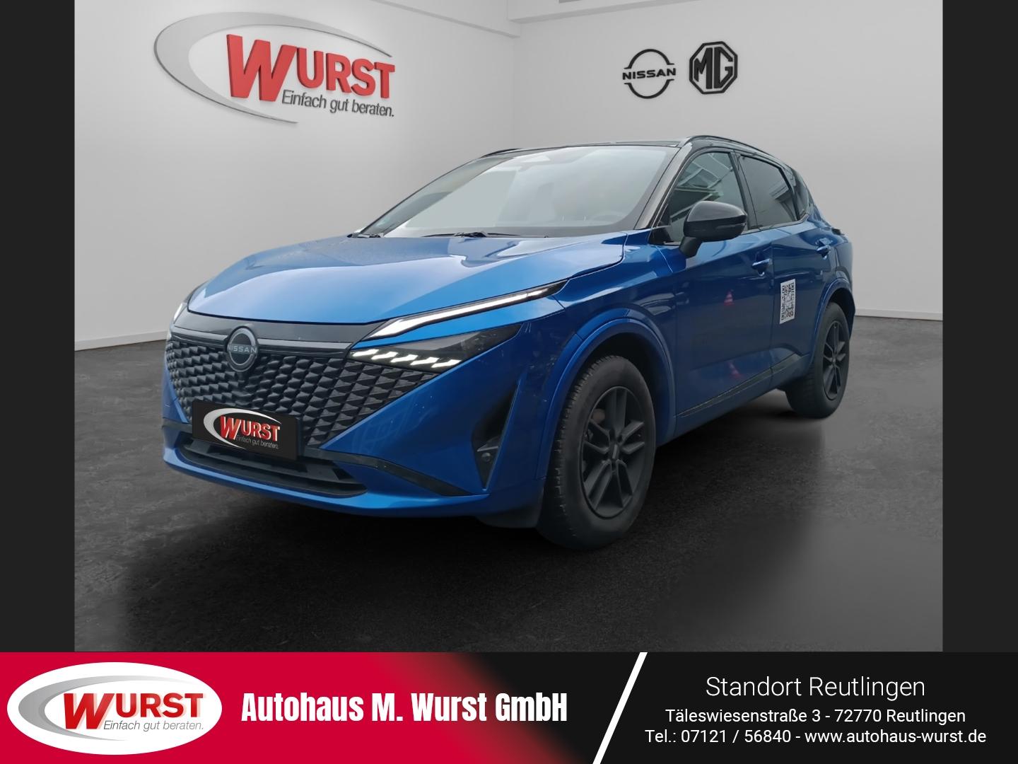 Nissan Qashqai N-Design EU6e MY24 1.3 DIG-T MHEV NAVI R