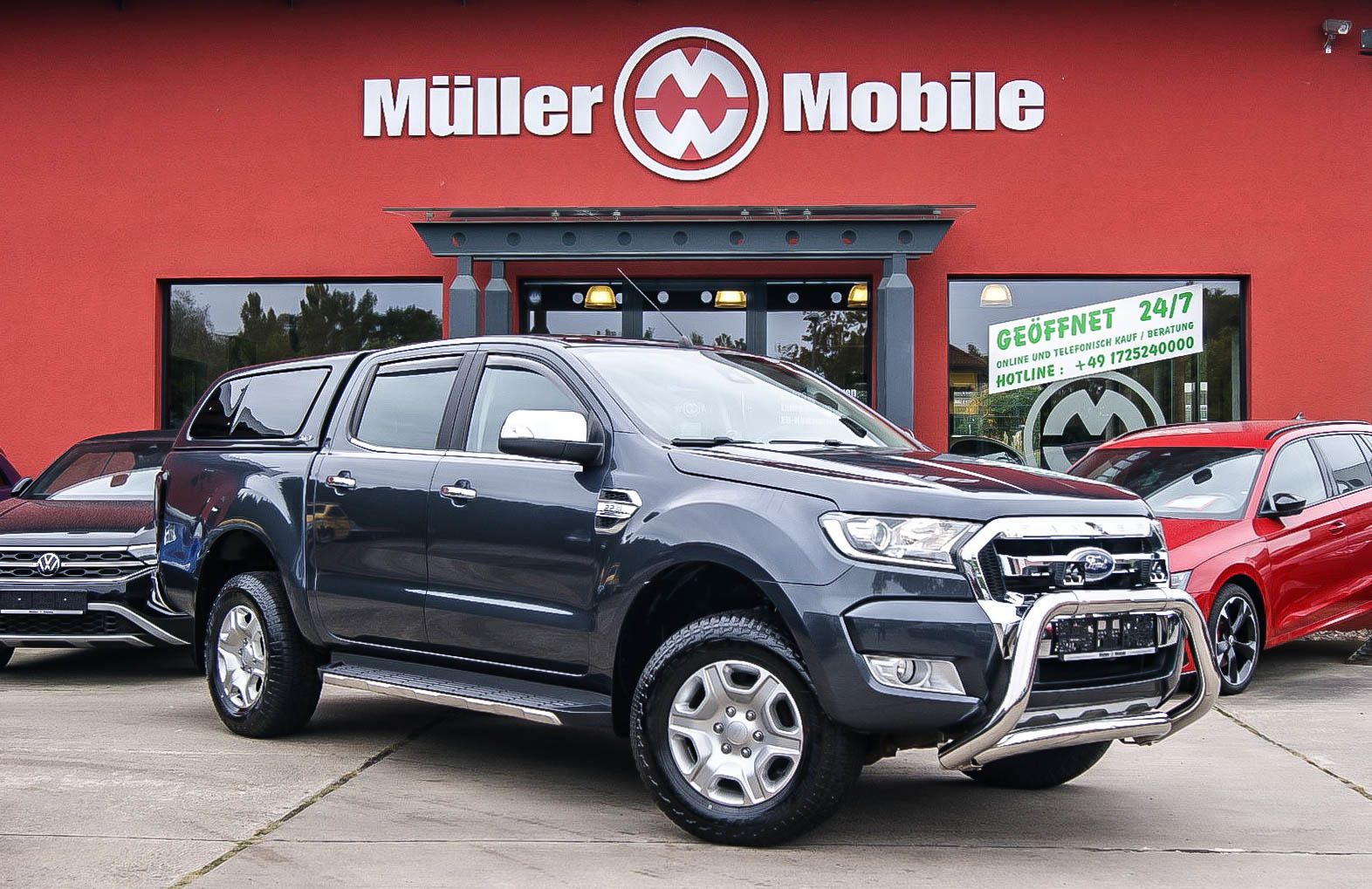 Fahrzeugabbildung Ford Ranger Limited 2.2 Doka 4x4 HARDTOP OFFROAD AHZV