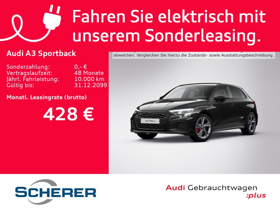 A3 Sportback S line 45 TFSIe S tronic LED NAVI R