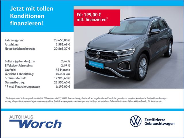 T-Roc 1.0 TSI LIFE LED+NAVI+CLIMATRONIC+SHZ+