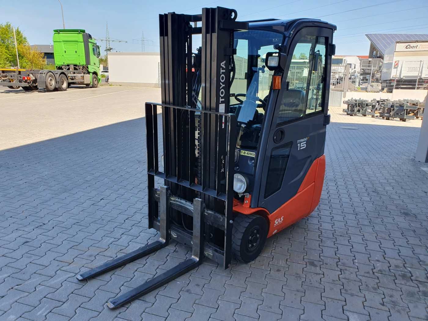 Fahrzeugabbildung Toyota 8FBET15 / Triplex: 4.30m / nur 3.489h! / 2022