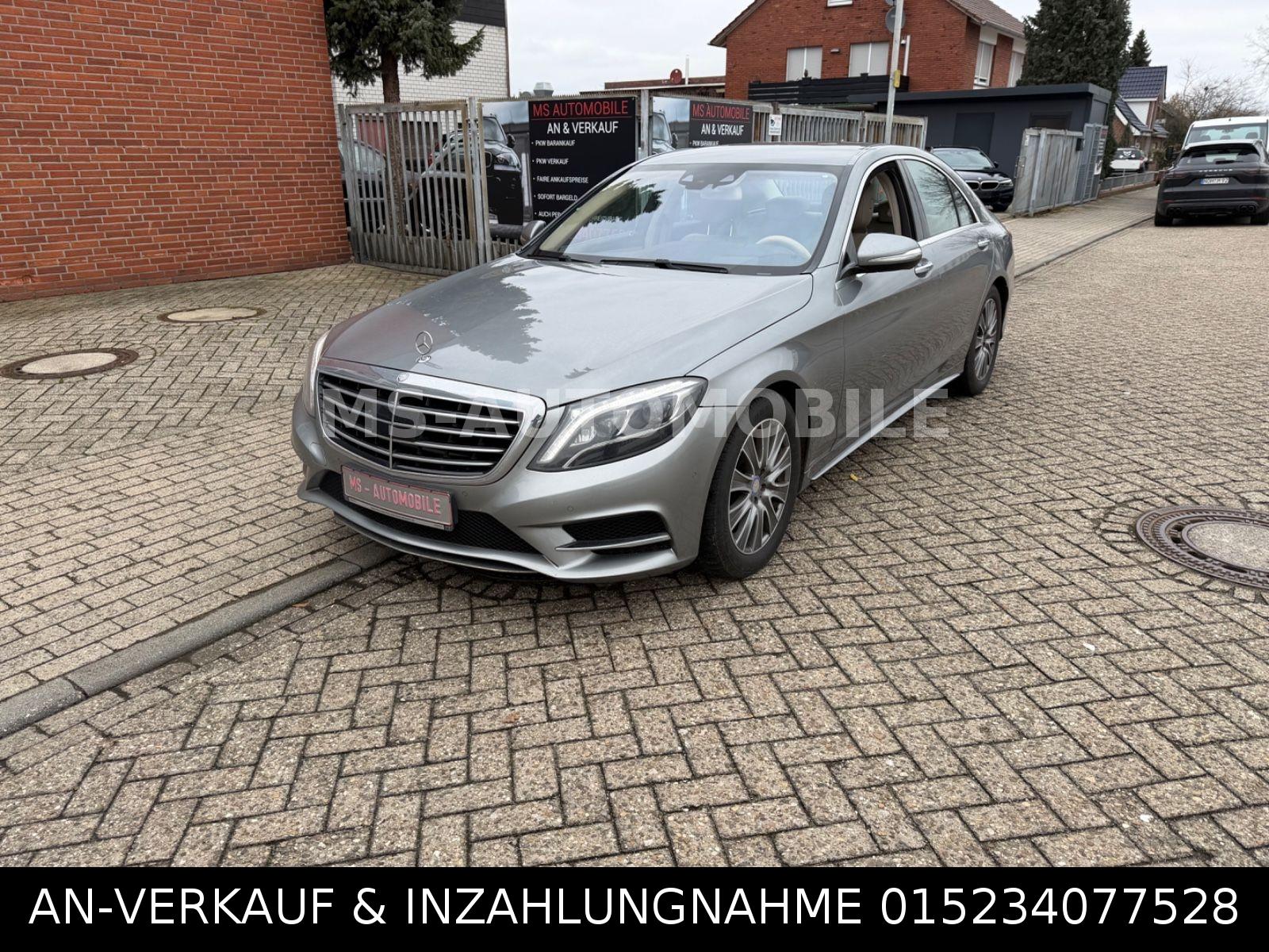 Mercedes-Benz S 350-D*AMG-PAKET 4MATIC*NACHTSICHT*SPUR*HEAD-UP