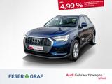 Audi Q3 45 TFSI e Stronic,LED,ACC,Navi+,360° - mit Hybrid-Antrieb: Blau, Stoff, Geländewagen