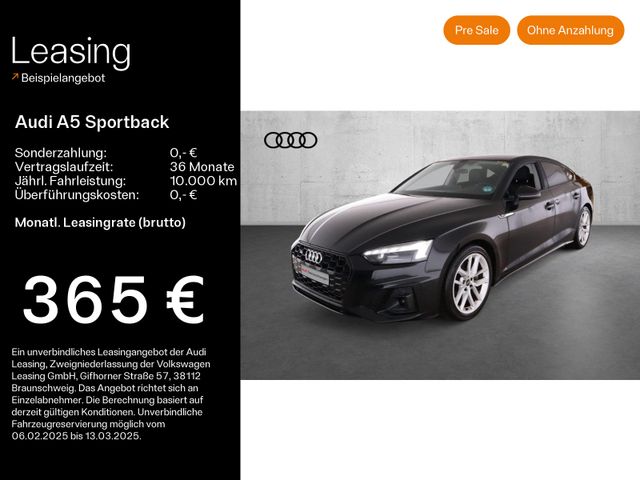 Audi A5 Sportback 40 TFSI quattro S-LINE*MATRIX*OPTIK