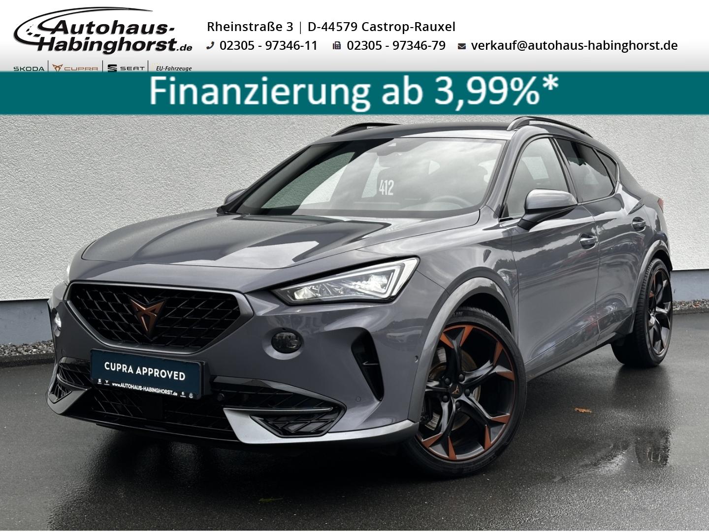 Cupra Formentor 2.0 TSI DSG 4Drive VZ ACC DCC Navi PDC