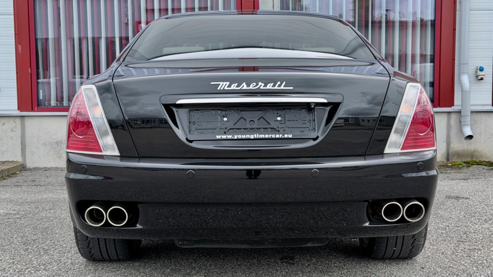 Maserati Quattroporte 4.2 V8 | 400 ch | BVA | Cuir beige | GPS | Xénon | Radars de recul