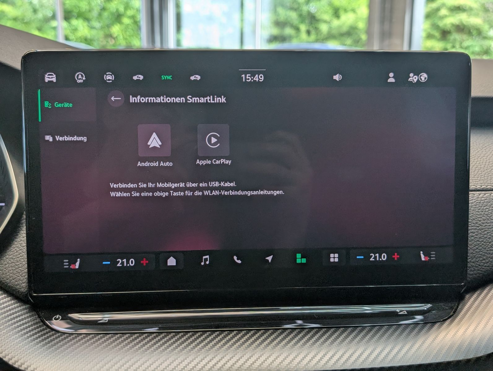 Fahrzeugabbildung SKODA Octavia 2.0 TDI Sportline Matrix Canton AHK 5J.G
