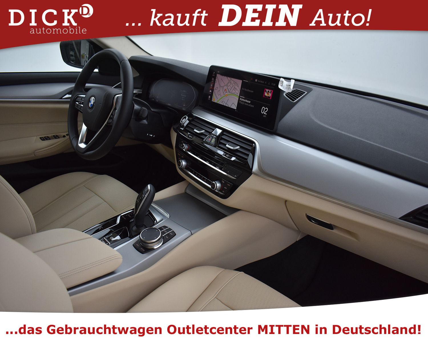 BMW 530d T Aut LEDER+NAV PLUS+VIRTU+AHK+LED+TEMP+MFL - Image 12