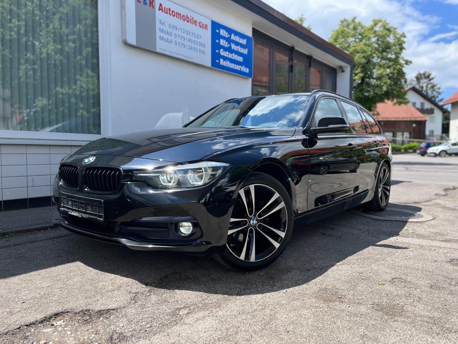 BMW 318d Sport Line M-Shadow + 18"+Navi+LED+T-Leder
