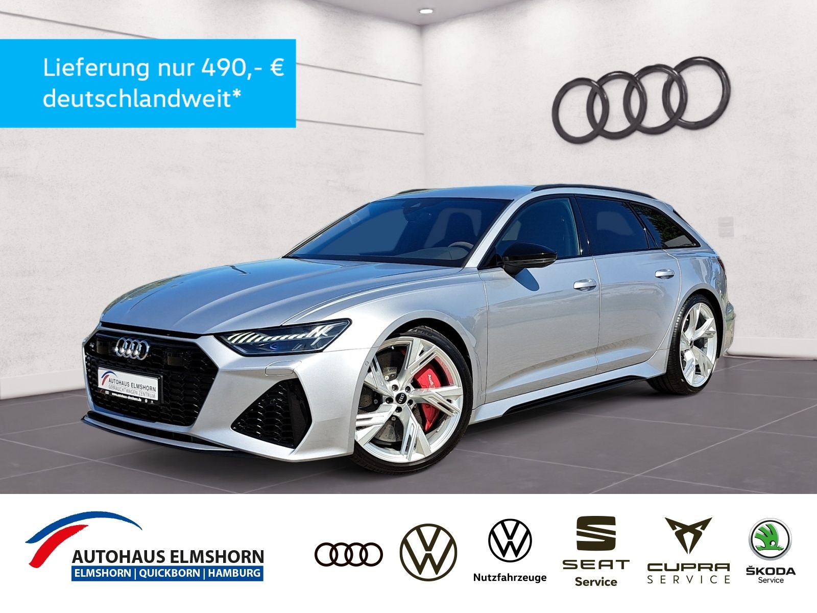 Audi RS 6 Avant 4.0 TFSI tiptr. quattro KERAMIK 305km